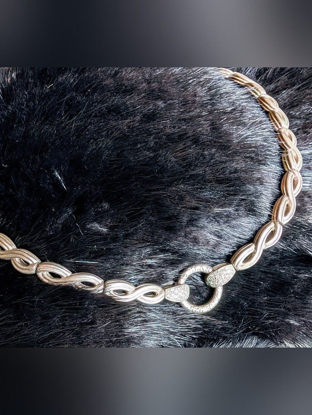 Slane & Slane .925 Diamond 16" Necklace